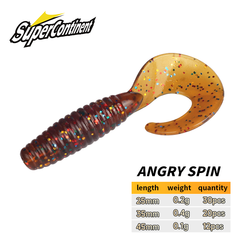 Supercontinent Soft Bait angry - Fishing Lure Soft Plastic ulasan dan harga