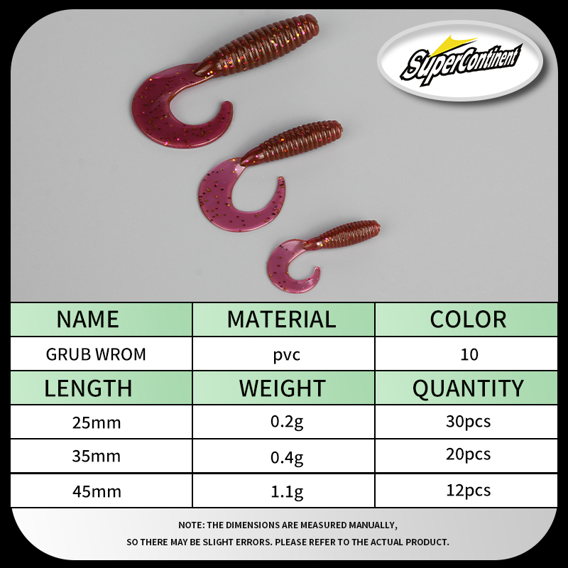 Supercontinent Soft Bait angry - Fishing Lure Soft Plastic ulasan dan harga