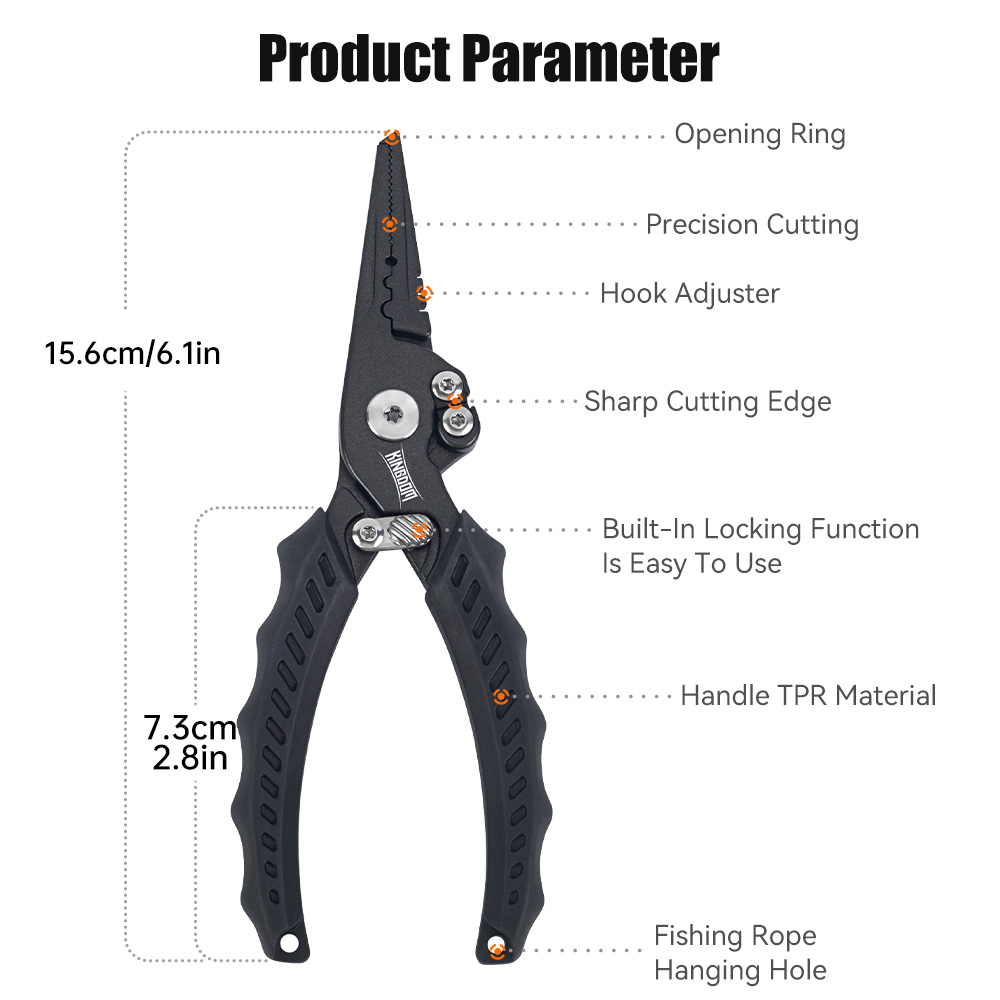 Kingdom Fishing Pliers Multifu - Fishing Lure Making Kit ulasan dan harga