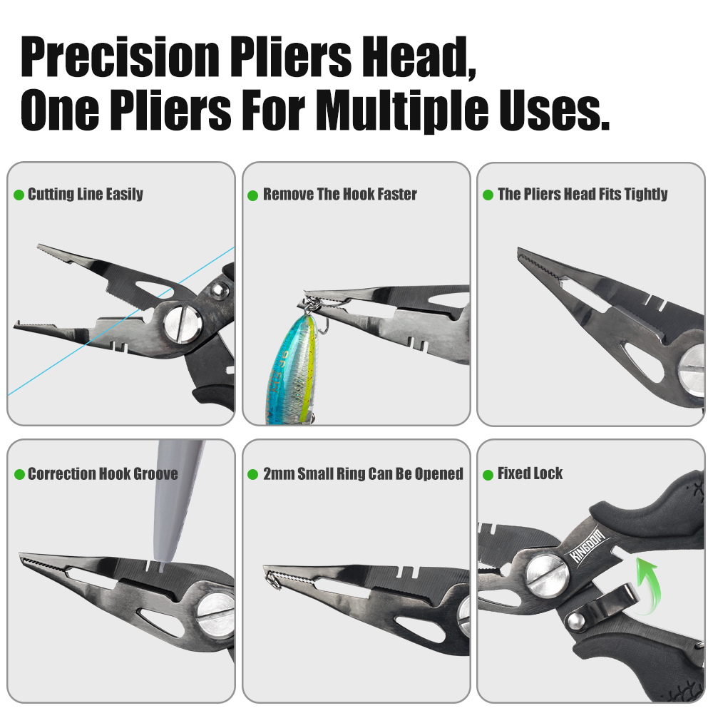 Kingdom Fishing Pliers Multifu - Fishing Lure Making Kit ulasan dan harga