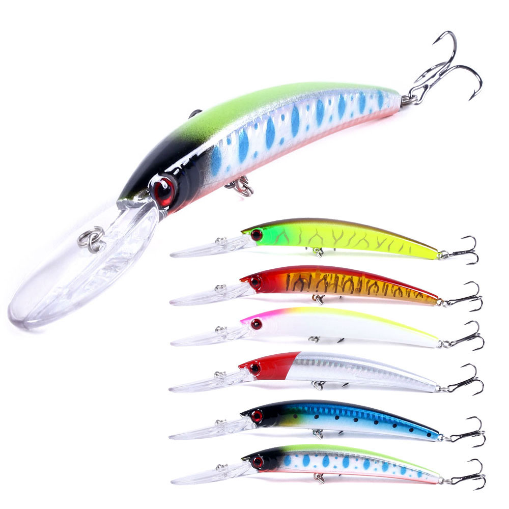 1PCS 15cm 15g  Deep Diving Jer - Fishing Lure Crankbait ulasan dan harga