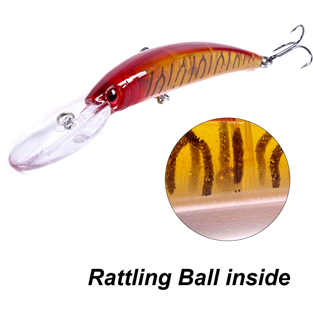 1PCS 15cm 15g  Deep Diving Jer - Fishing Lure Crankbait ulasan dan harga