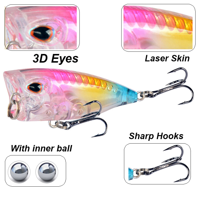 YUCONG 1PC Mini Popper Fishing - Fishing Lure Popper ulasan dan harga