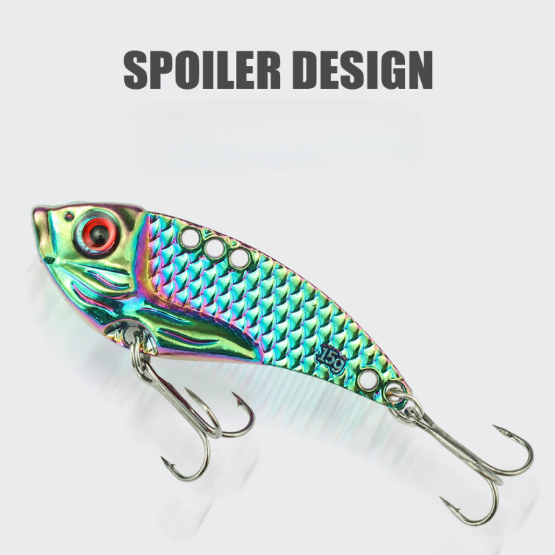 Dragon Tooth VIB Metal Blade L - Fishing Lure Blade Bait ulasan dan harga